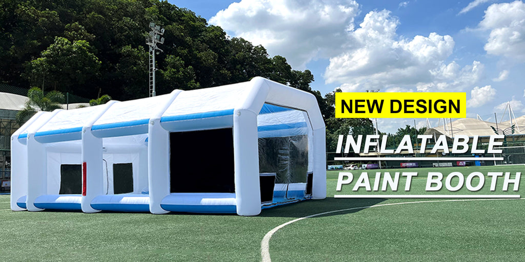 FLAPKWAN Inflatable Paint Booth Auto Spray Paint Tent Car
